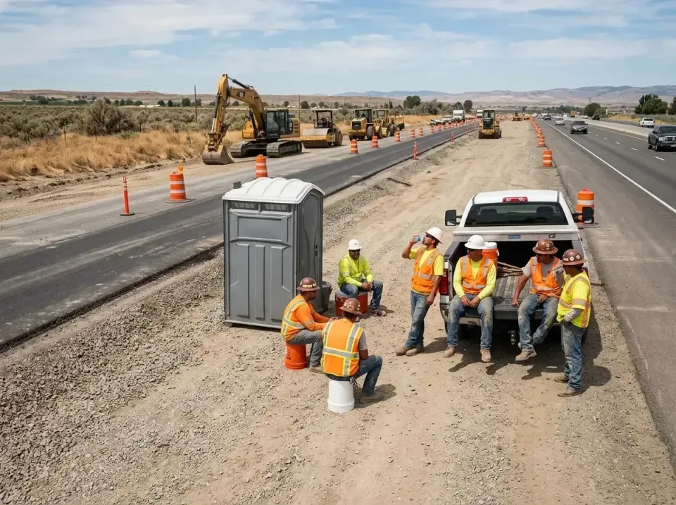 highway-road-construction-crew-007 — frequently asked questions, Porta Potty and Restroom Rentals in Emmetsburg, IA